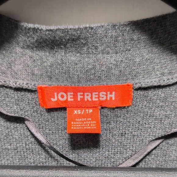 Joe Fresh Dark Gray Long Cardigan - Picture 7 of 9